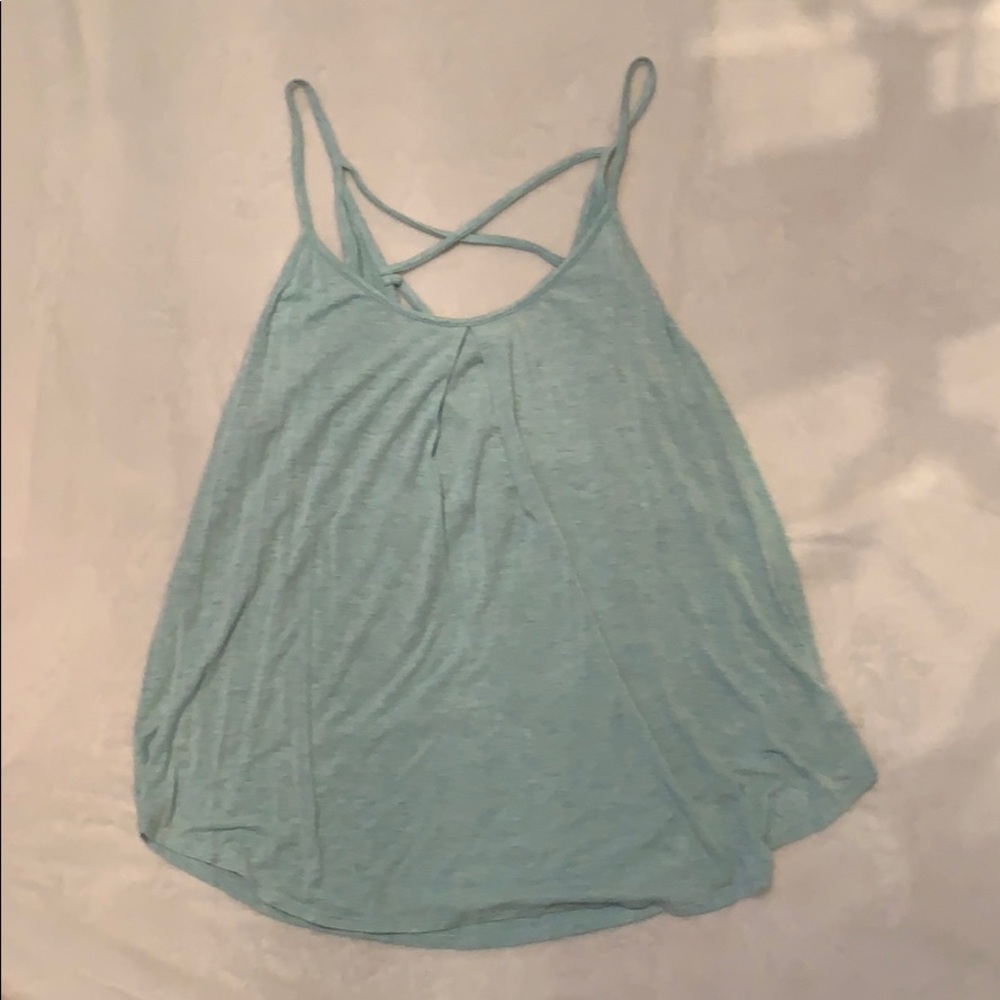 Light Blue Spaghetti Top